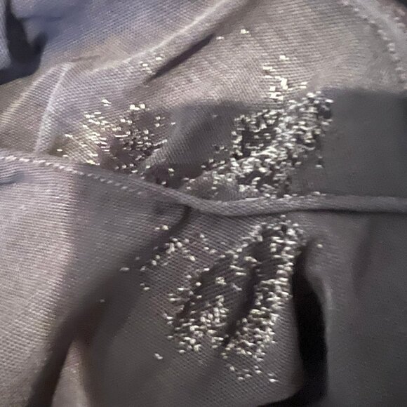 VINTAGE NICOLE BAKTI JERSEY RHINESTONE EMBELLISHED GOWN SIZE L LARGE - Picture 11 of 12